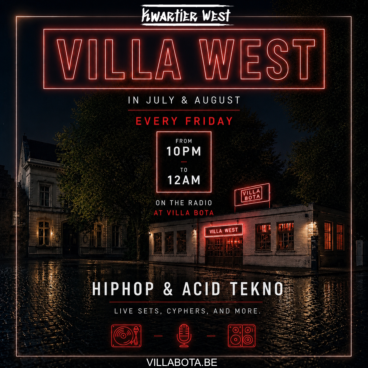 Villa West affiche