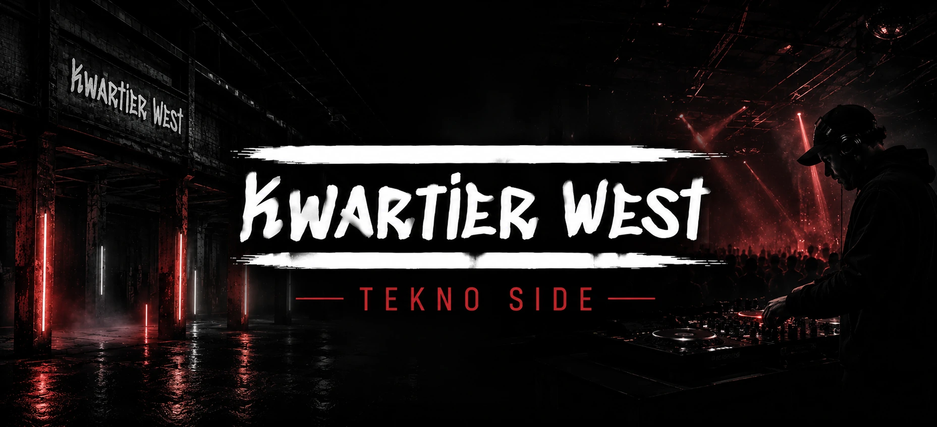 Kwartier West Tekno side artwork